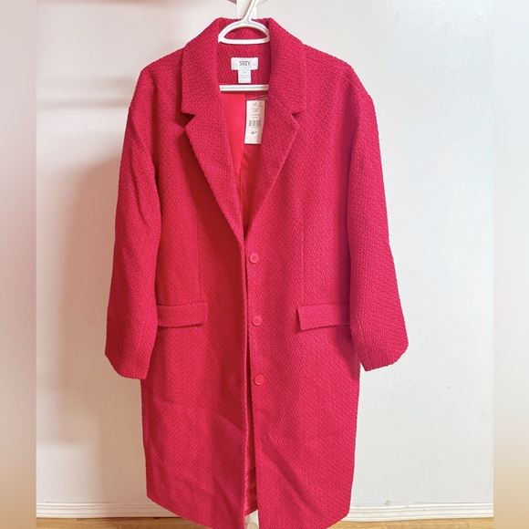 Suzy Shier Trench Coat - Picture 1 of 2